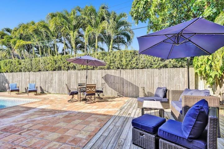 Beautiful 4 Bedrooms/Pool/Walk To Beach Deerfield Beach Exterior foto