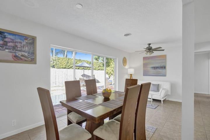 Beautiful 4 Bedrooms/Pool/Walk To Beach Deerfield Beach Exterior foto