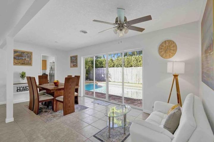 Beautiful 4 Bedrooms/Pool/Walk To Beach Deerfield Beach Exterior foto